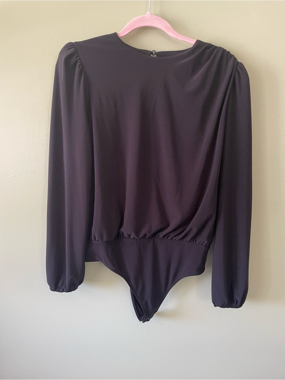 Express Black Long Sleeve Top